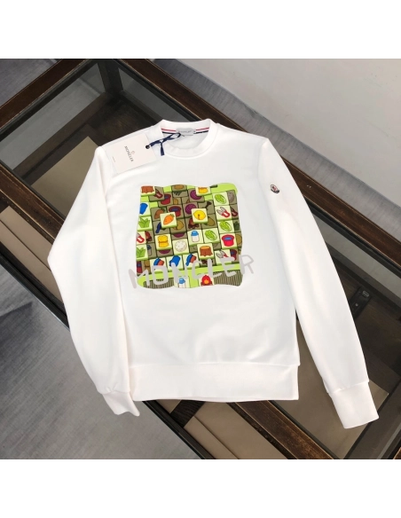 Moncler Crew Neck Sweatshirt,Cheap Replica Reps Moncler