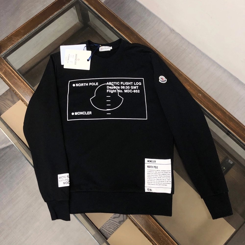Moncler Crew Neck Sweatshirt,Cheap Replica Reps Moncler