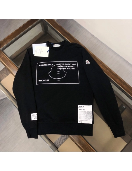 Moncler Crew Neck Sweatshirt,Cheap Replica Reps Moncler