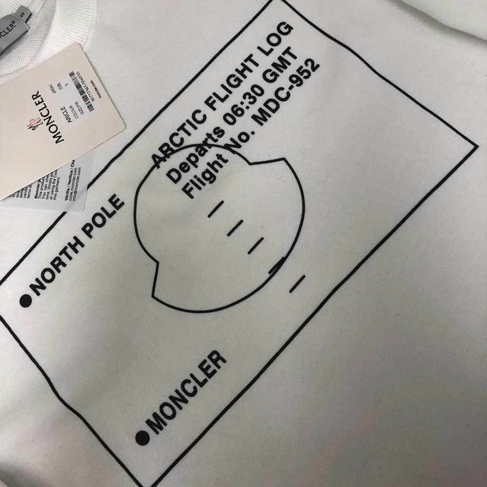 Moncler Crew Neck Sweatshirt,Cheap Replica Reps Moncler