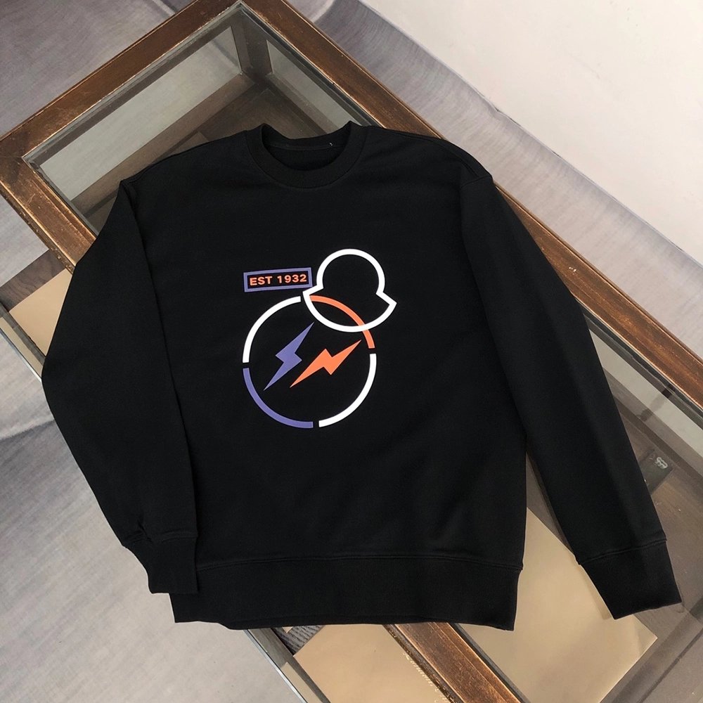 Moncler Crew Neck Sweatshirt,Cheap Replica Reps Moncler