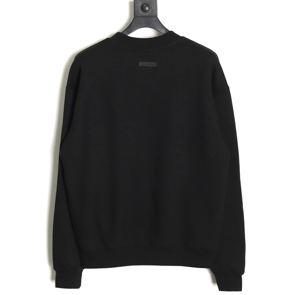 Fear of God Oval Lettering Crew Neck Sweatshirt TSK1,Cheap Replica Reps Fear of God
