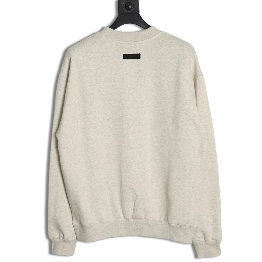 Fear of God Oval Lettering Crew Neck Sweatshirt,Cheap Replica Reps Fear of God