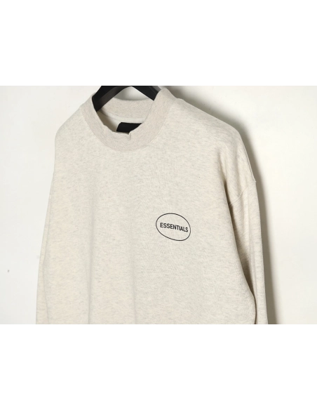 Fear of God Oval Lettering Crew Neck Sweatshirt,Cheap Replica Reps Fear of God