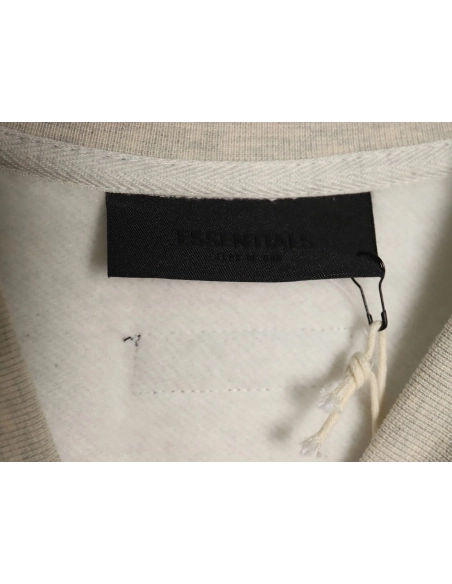 Fear of God Oval Lettering Crew Neck Sweatshirt,Cheap Replica Reps Fear of God