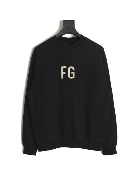 Fear of God FG Lettering Crewneck Sweatshirt TSK2,Cheap Replica Reps Fear of God