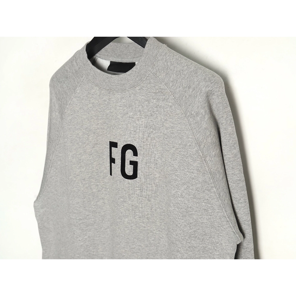 Fear of God FG Lettering Crewneck Sweatshirt TSK1,Cheap Replica Reps Fear of God