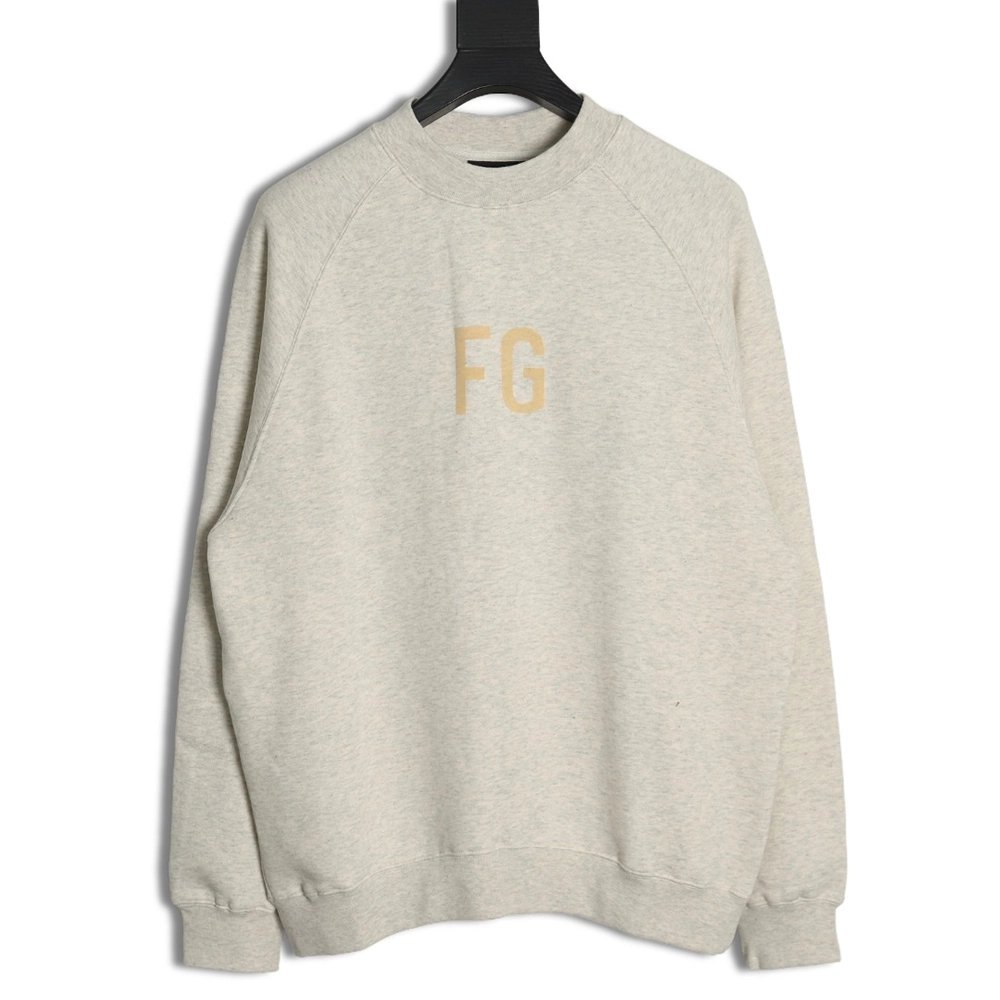 Fear of God FG Lettering Crewneck Sweatshirt,Cheap Replica Reps Fear of God