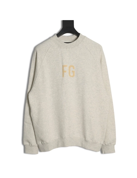 Fear of God FG Lettering Crewneck Sweatshirt,Cheap Replica Reps Fear of God