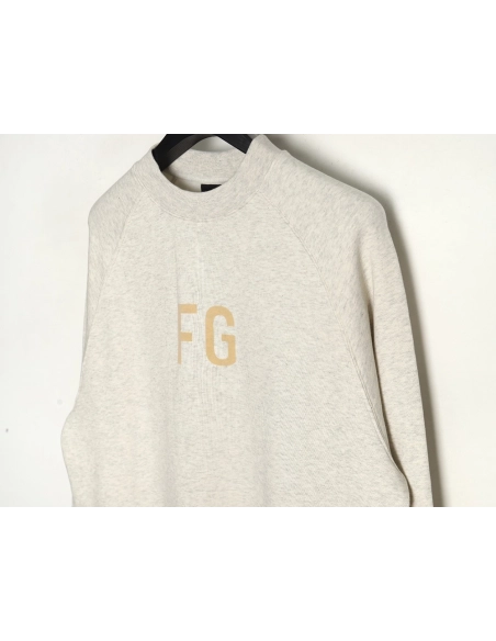 Fear of God FG Lettering Crewneck Sweatshirt,Cheap Replica Reps Fear of God