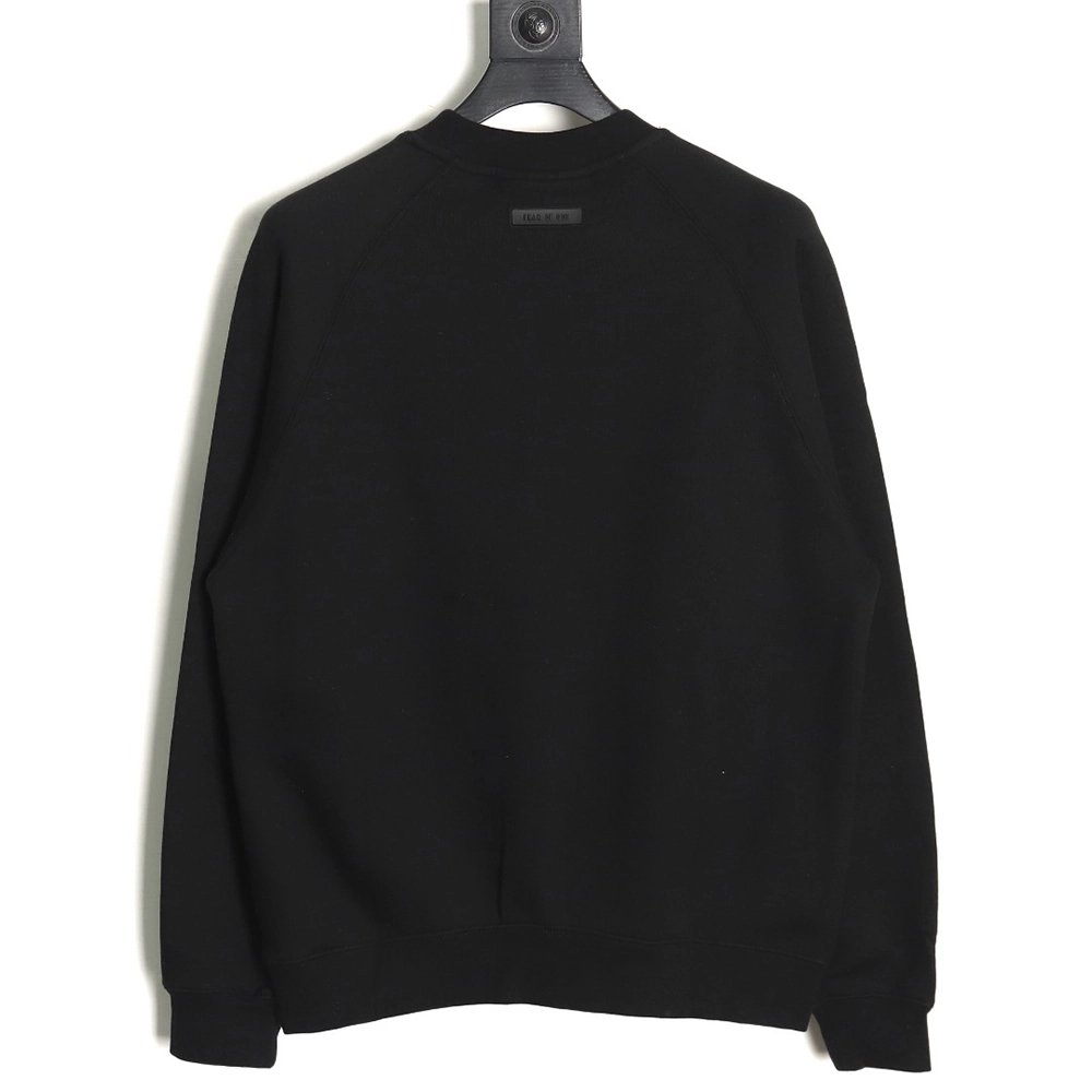 Fear of God doublebreasted lettering crewneck sweatshirt,Cheap Replica Reps Fear of God