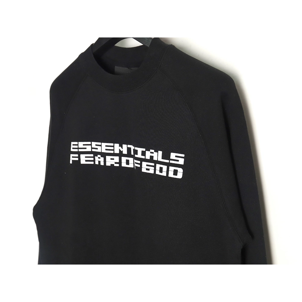 Fear of God doublebreasted lettering crewneck sweatshirt,Cheap Replica Reps Fear of God
