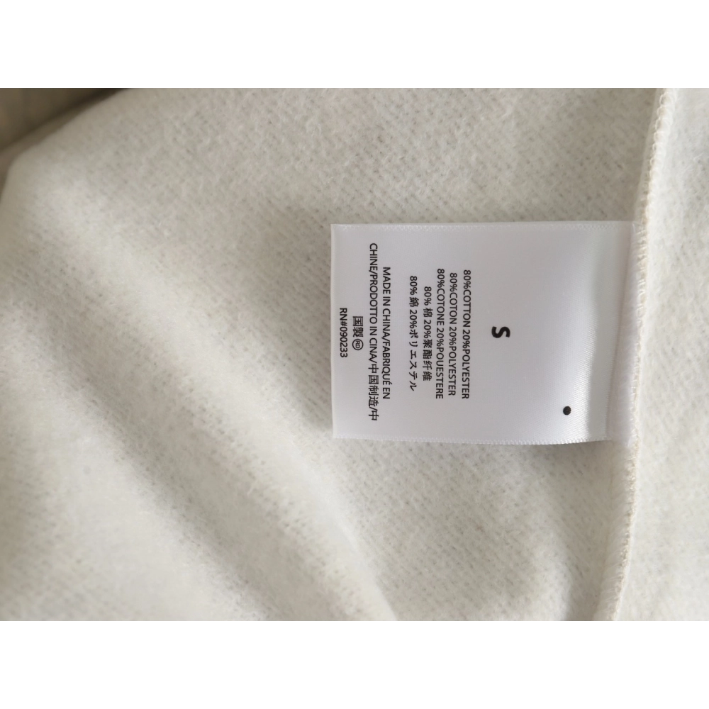 Fear of God Double Breasted Lettering Crew Neck Sweatshirt,Cheap Replica Reps Fear of God
