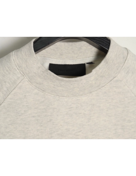 Fear of God Double Breasted Lettering Crew Neck Sweatshirt,Cheap Replica Reps Fear of God