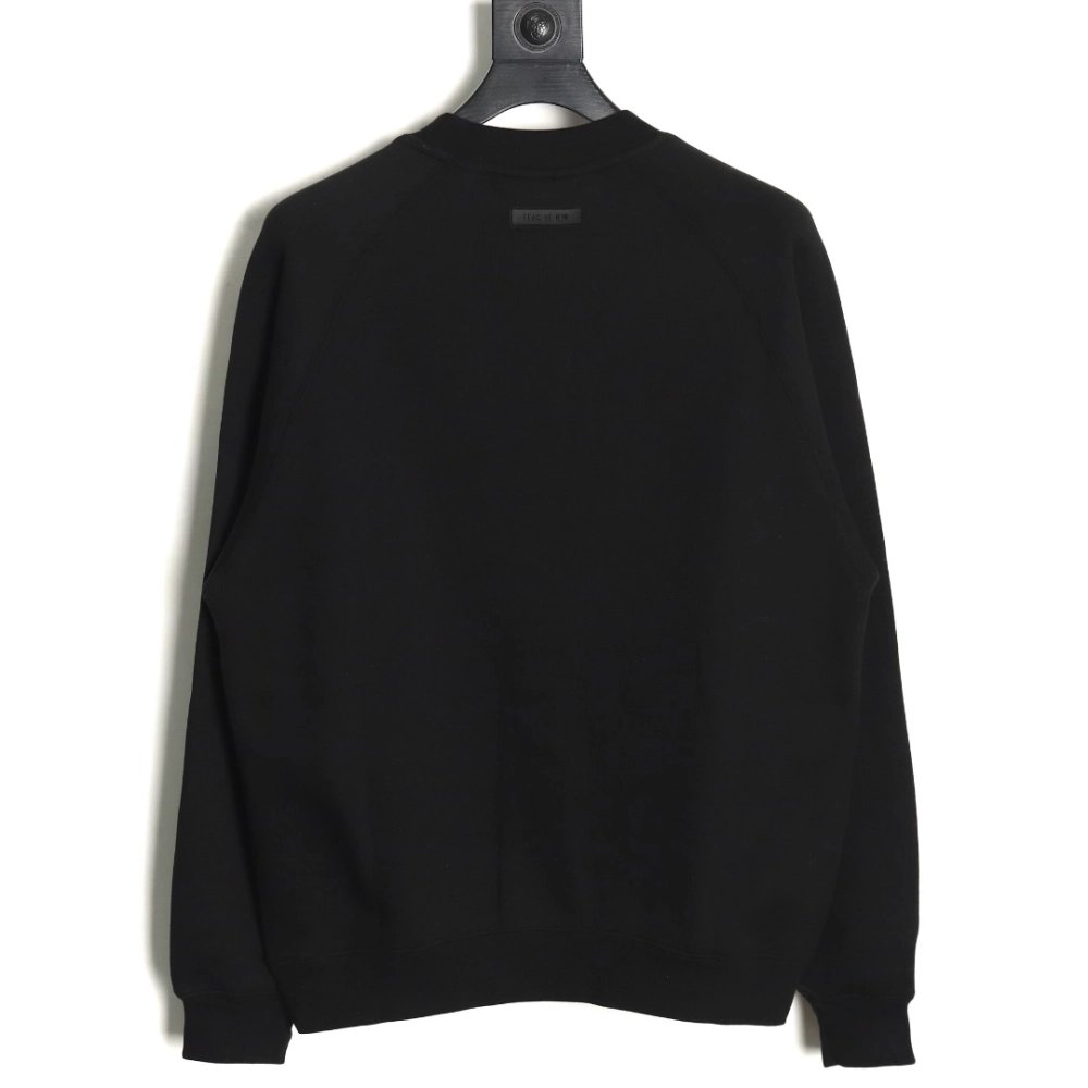 Fear of God Reverse Lettering Crew Neck Sweatshirt TSK1,Cheap Replica Reps Fear of God