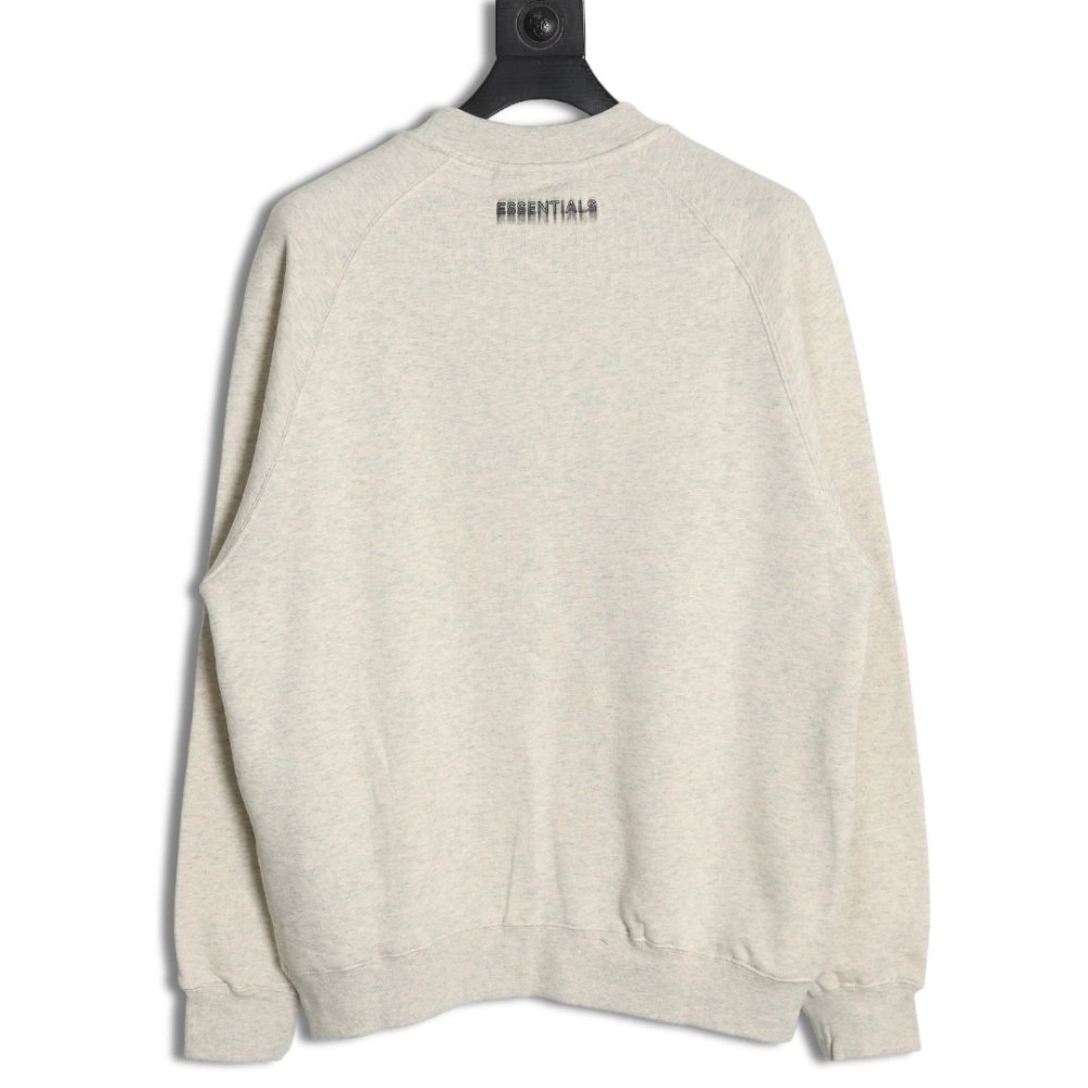 Fear of God Blurred Lettering Crew Neck Sweatshirt,Cheap Replica Reps Fear of God