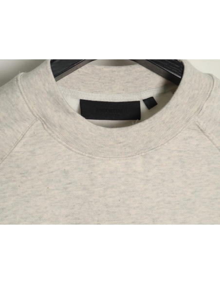 Fear of God Blurred Lettering Crew Neck Sweatshirt,Cheap Replica Reps Fear of God