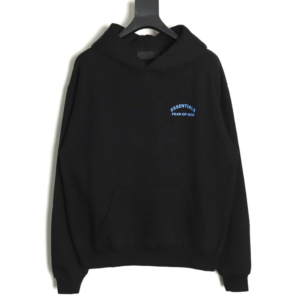 Fear of God blue lettering hoodie TSK1,Cheap Replica Reps Fear of God
