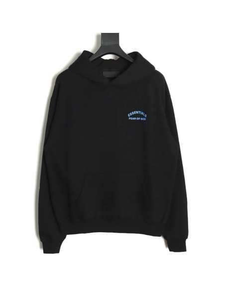 Fear of God blue lettering hoodie TSK1,Cheap Replica Reps Fear of God