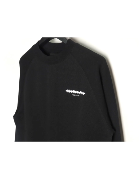Fear of God Seal Lettering Crew Neck Sweatshirt TSK1,Cheap Replica Reps Fear of God