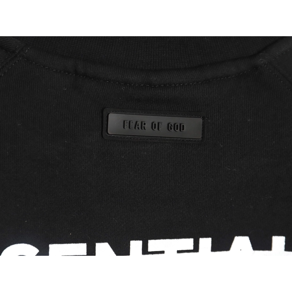 Fear of God Seal Lettering Crew Neck Sweatshirt TSK1,Cheap Replica Reps Fear of God