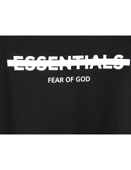 Fear of God Seal Lettering Crew Neck Sweatshirt TSK1,Cheap Replica Reps Fear of God