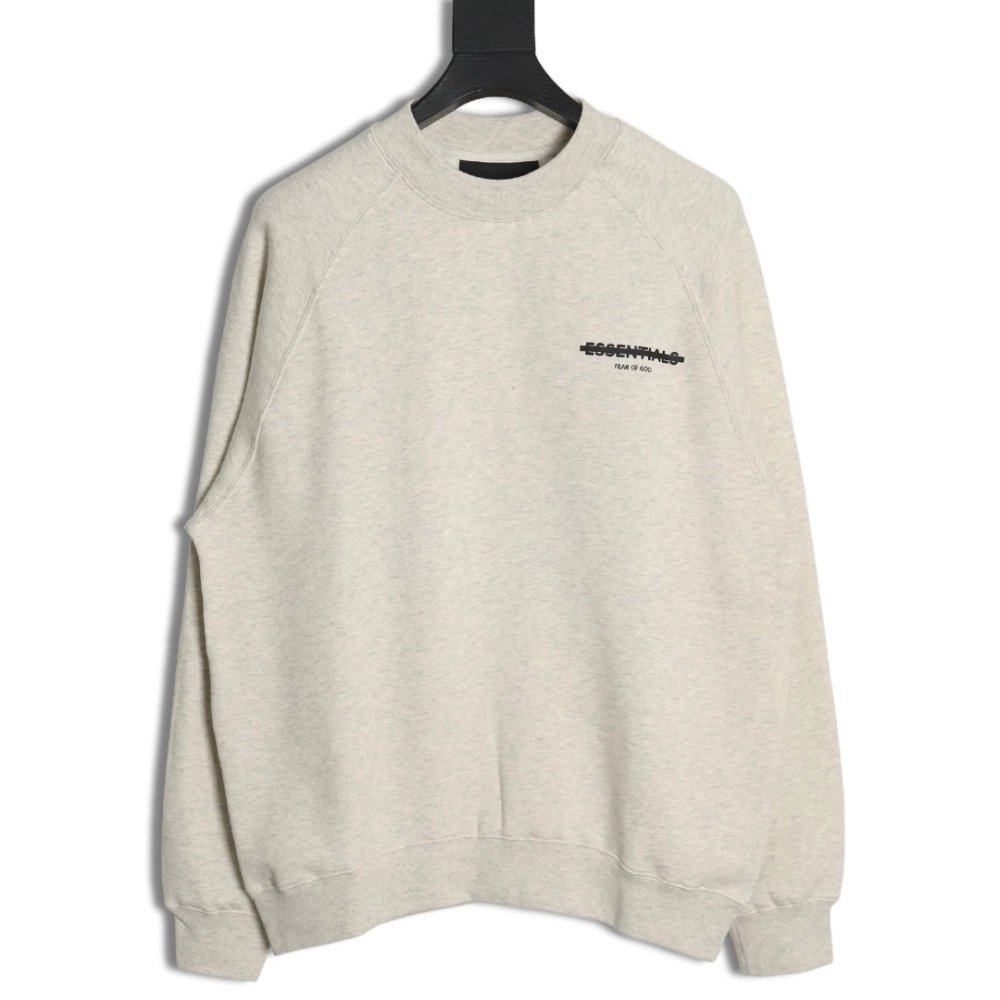 Fear of God Seal Lettering Crew Neck Sweatshirt,Cheap Replica Reps Fear of God