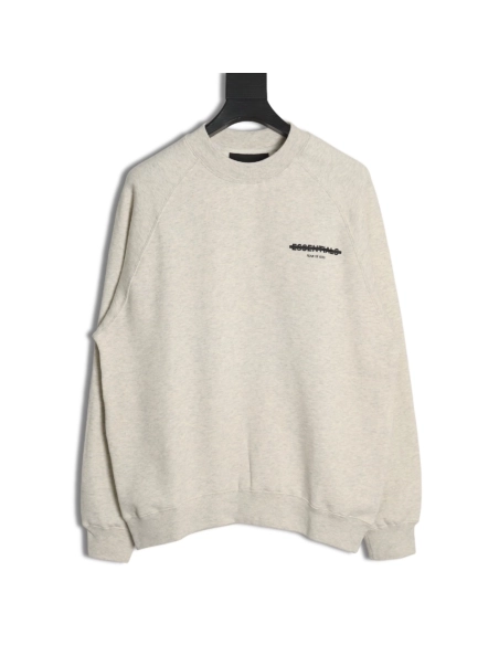 Fear of God Seal Lettering Crew Neck Sweatshirt,Cheap Replica Reps Fear of God