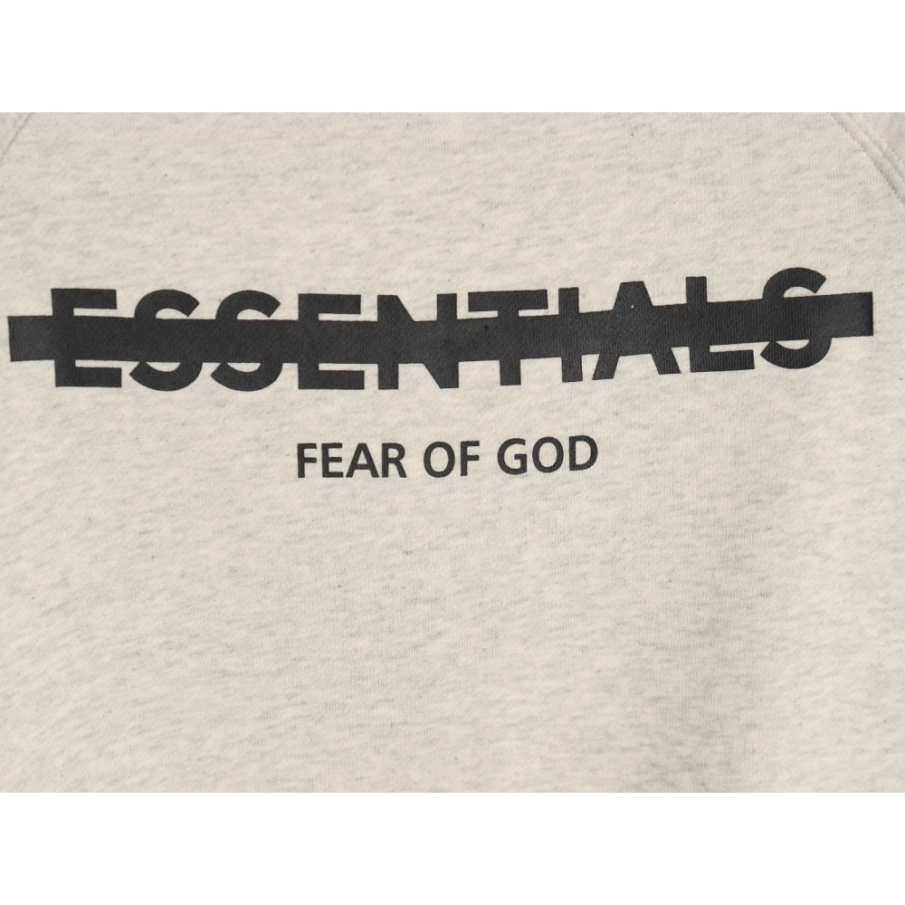 Fear of God Seal Lettering Crew Neck Sweatshirt,Cheap Replica Reps Fear of God