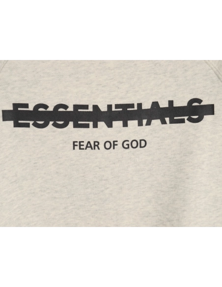 Fear of God Seal Lettering Crew Neck Sweatshirt,Cheap Replica Reps Fear of God