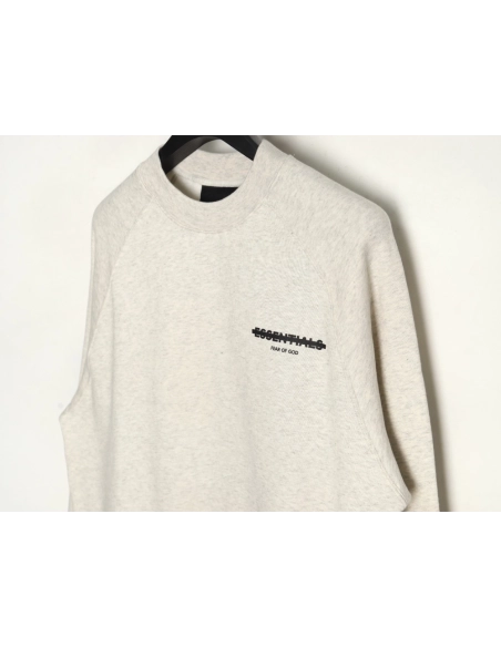 Fear of God Seal Lettering Crew Neck Sweatshirt,Cheap Replica Reps Fear of God