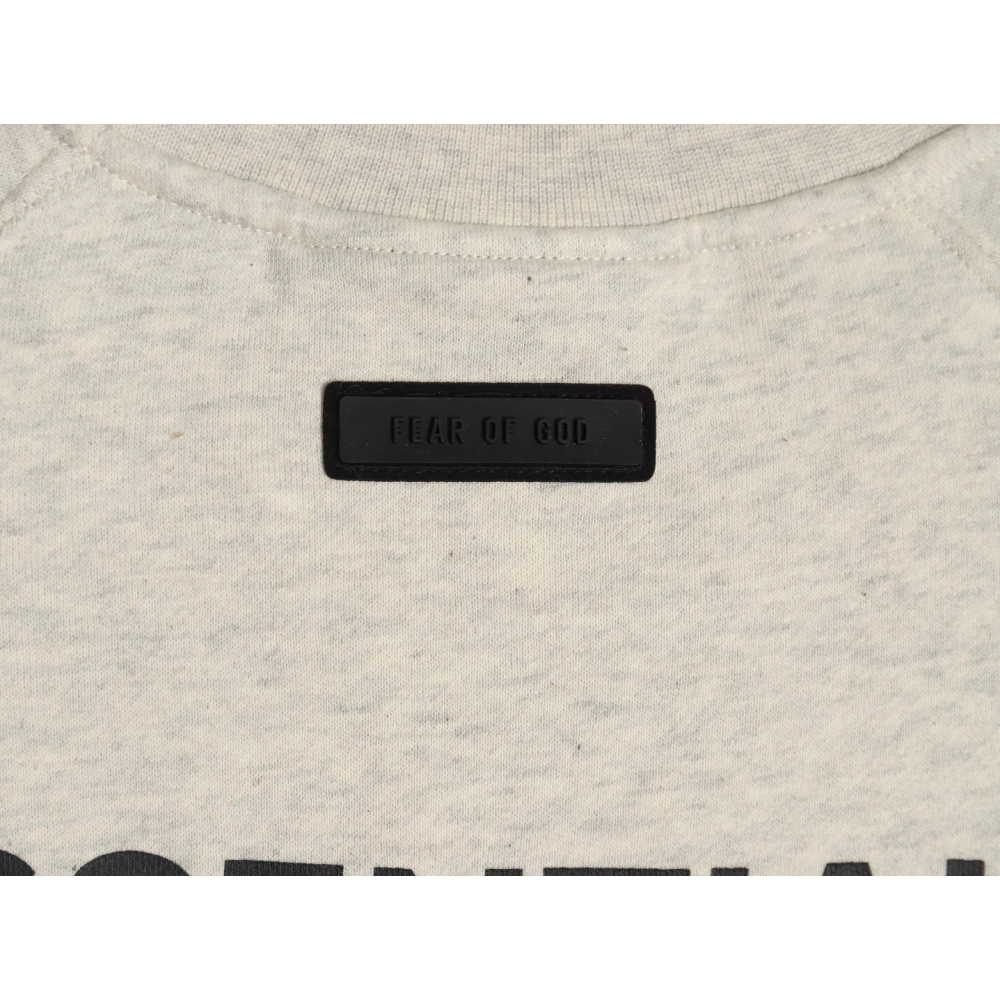 Fear of God Seal Lettering Crew Neck Sweatshirt,Cheap Replica Reps Fear of God