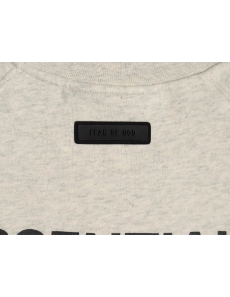 Fear of God Seal Lettering Crew Neck Sweatshirt,Cheap Replica Reps Fear of God