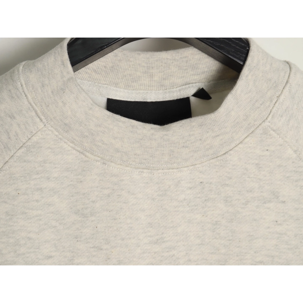 Fear of God Smoke Lettering Crew Neck Sweatshirt,Cheap Replica Reps Fear of God