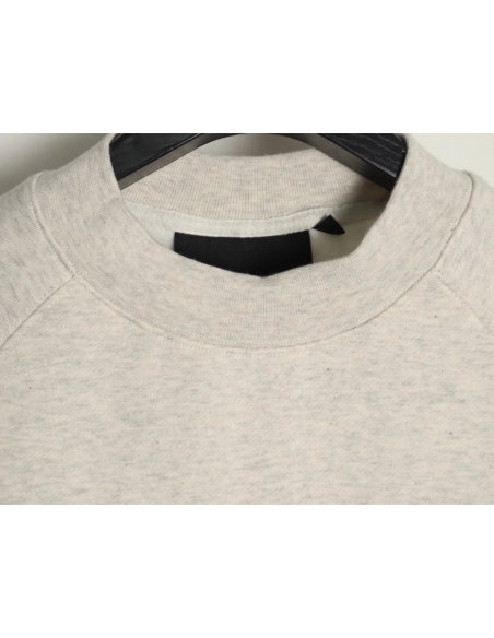 Fear of God Smoke Lettering Crew Neck Sweatshirt,Cheap Replica Reps Fear of God