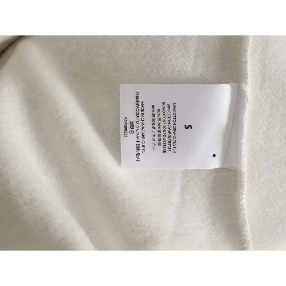 Fear of God Smoke Lettering Crew Neck Sweatshirt,Cheap Replica Reps Fear of God