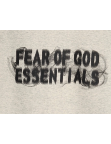 Fear of God Smoke Lettering Crew Neck Sweatshirt,Cheap Replica Reps Fear of God