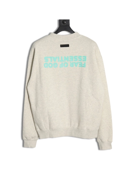 Fear of God Inverted Letters Crew Neck Sweatshirt,Cheap Replica Reps Fear of God
