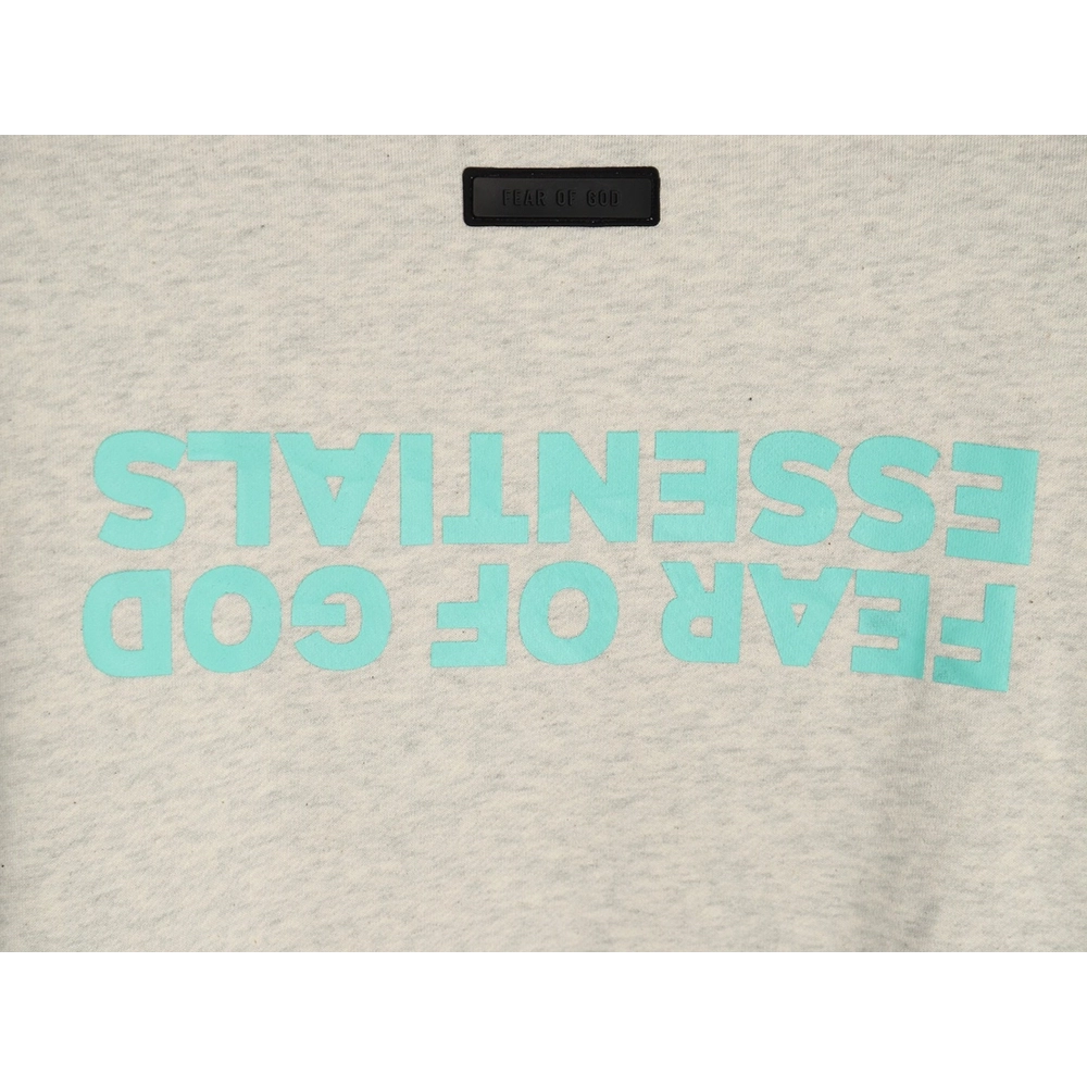 Fear of God Inverted Letters Crew Neck Sweatshirt,Cheap Replica Reps Fear of God