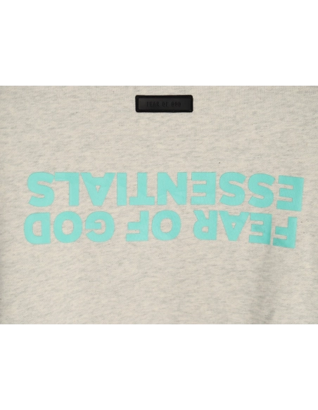 Fear of God Inverted Letters Crew Neck Sweatshirt,Cheap Replica Reps Fear of God