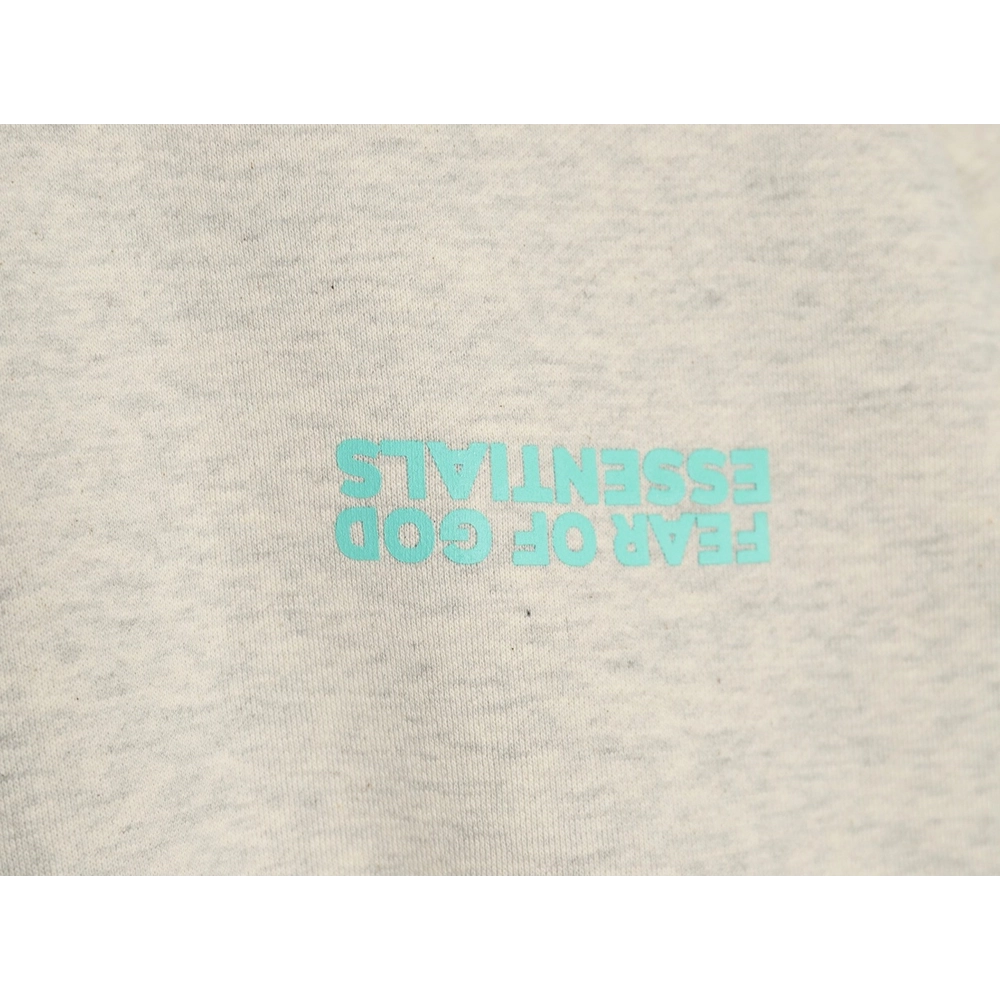 Fear of God Inverted Letters Crew Neck Sweatshirt,Cheap Replica Reps Fear of God
