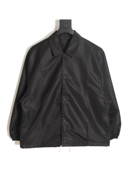 Fear of God doubleline curved lettering coach jacket,Cheap Replica Reps Fear of God