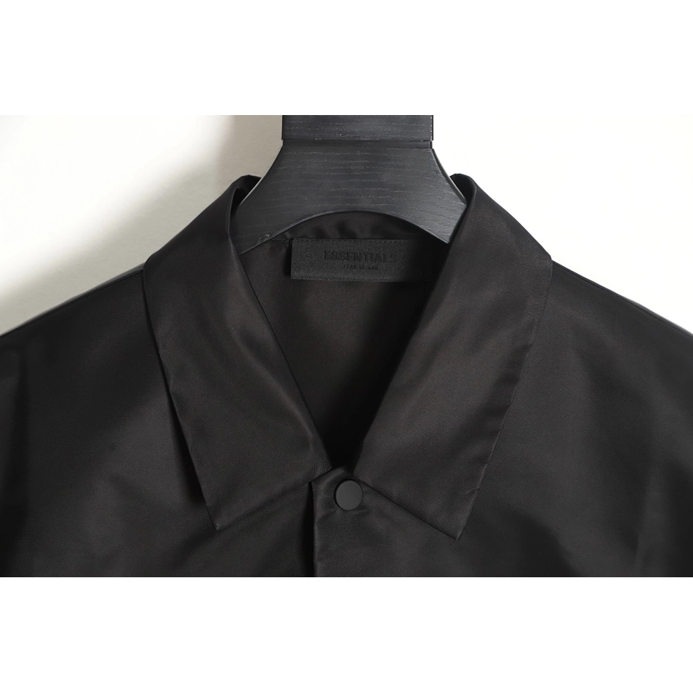 Fear of God doubleline curved lettering coach jacket,Cheap Replica Reps Fear of God