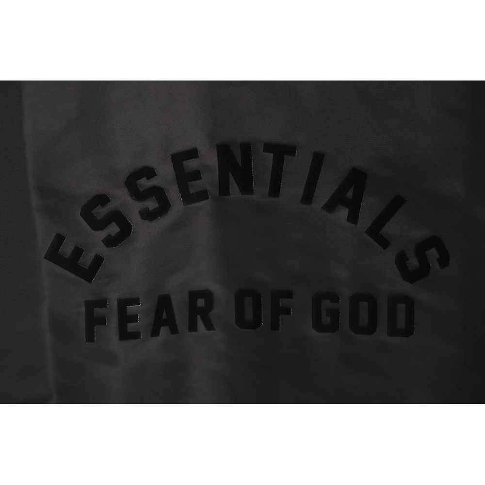 Fear of God doubleline curved lettering coach jacket,Cheap Replica Reps Fear of God