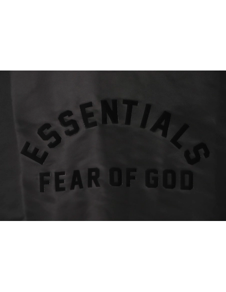 Fear of God doubleline curved lettering coach jacket,Cheap Replica Reps Fear of God