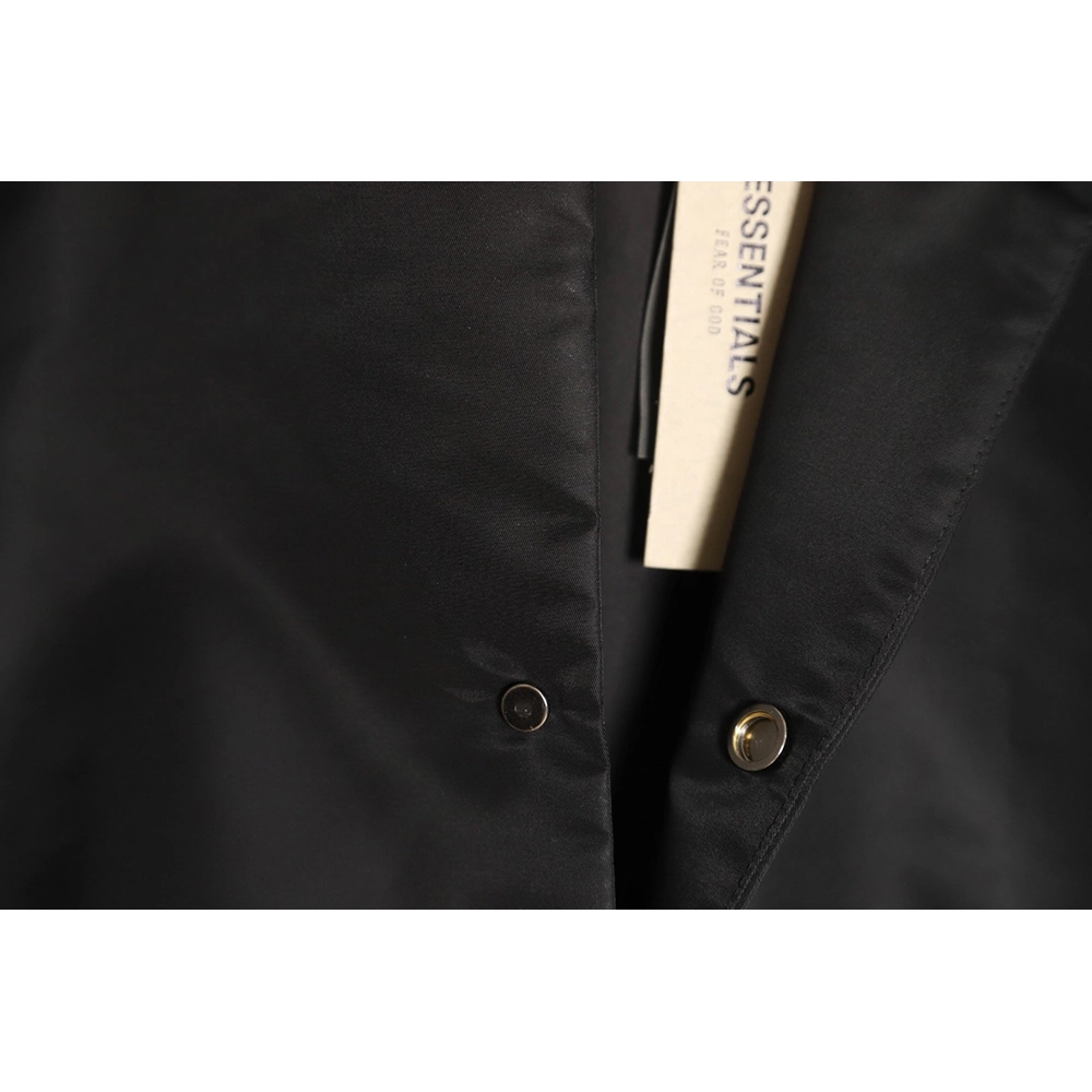 Fear of God doubleline curved lettering coach jacket,Cheap Replica Reps Fear of God