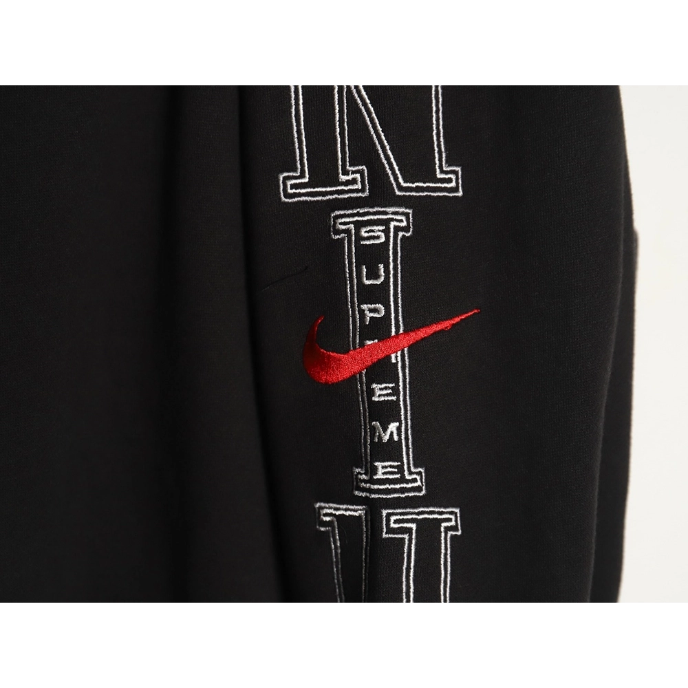 Nike x Supreme Joint Arm Embroidered Hoodie TSK1,Cheap Replica Reps Nike