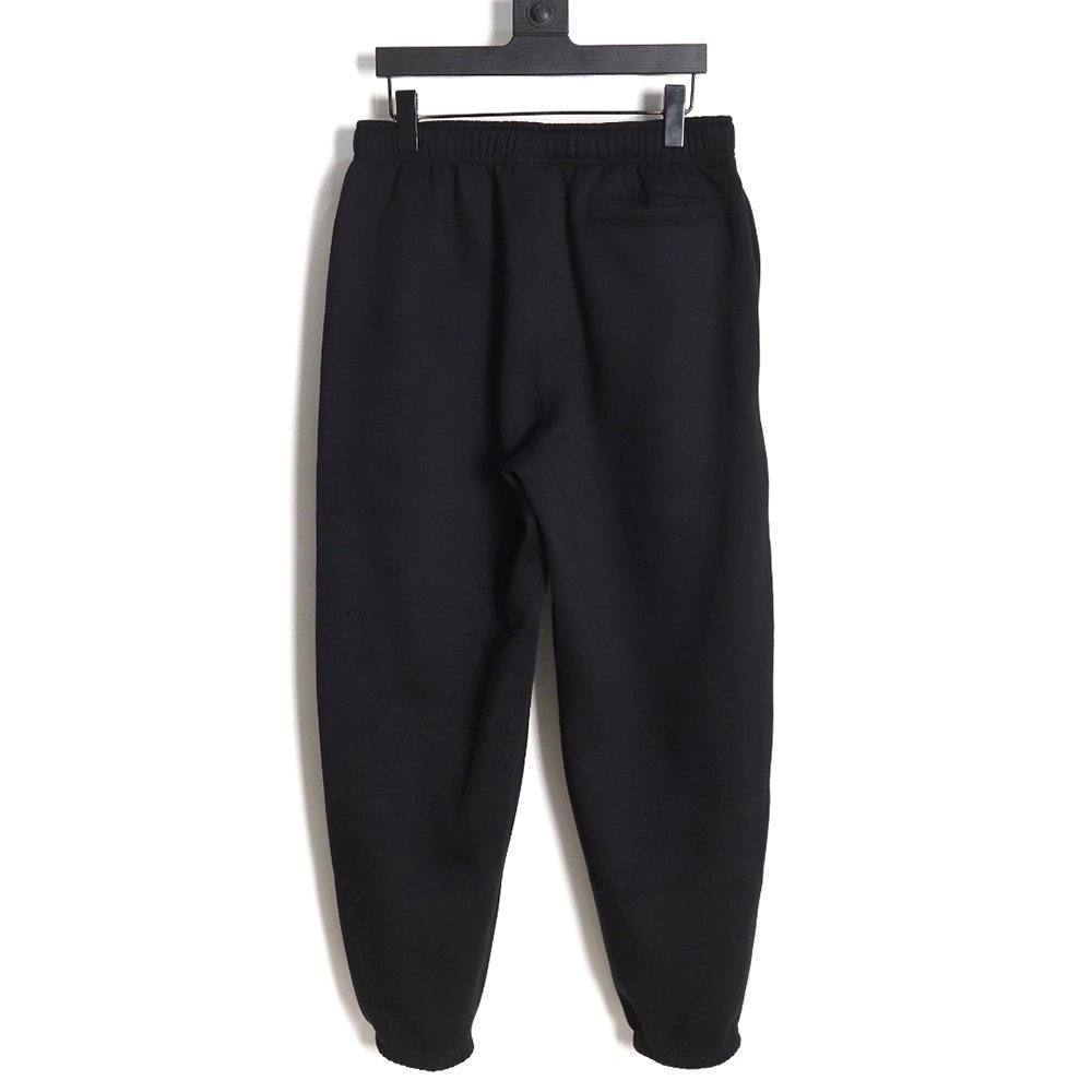 Nike Stussy embroidered logo fleece sweatpants TSK1,Cheap Replica Reps Nike