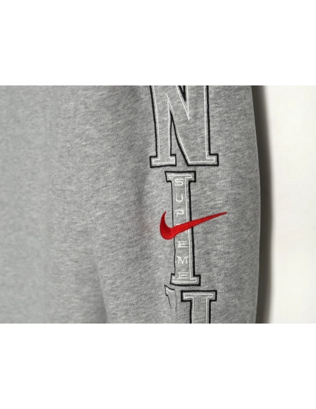 Nike x Supreme Joint Arm Embroidered Hoodie,Cheap Replica Reps Nike