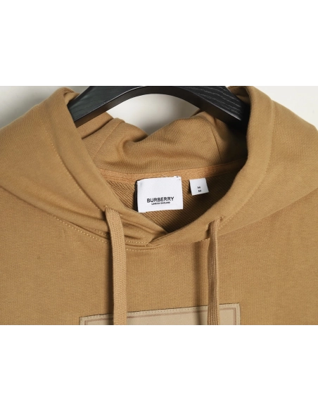 Burberry chest label hooded sweatshirt,Cheap Replica Reps Burberry